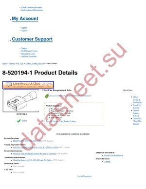 8-520194-1 datasheet  